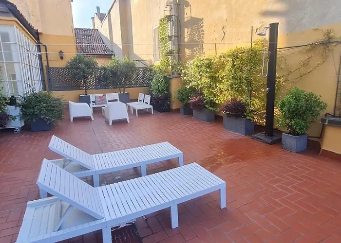 아파트 Con Terrazza Tra I Tetti Del Centro *